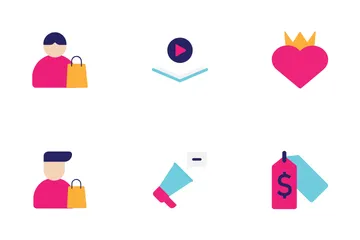 Consumer Behavior Icon Pack