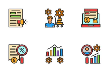 Consumer Behavior Icon Pack