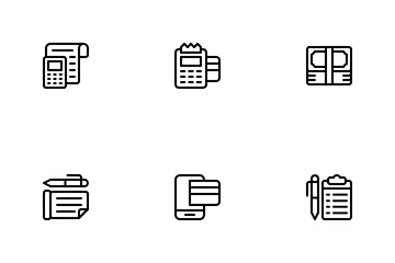 Contabilidad Paquete de Iconos