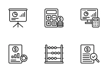 Contabilidad Vol-1 Paquete de Iconos