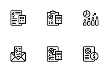 Contabilidade Pacote de Ícones