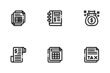 Contabilidade Pacote de Ícones