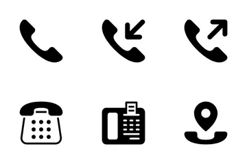 Contact Information Icon Pack
