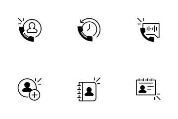 Contact Phone Icon Pack