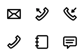 Contact Us Icon Pack