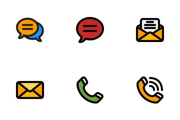 Contact Us Icon Pack