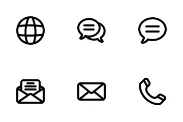 Contact Us Icon Pack