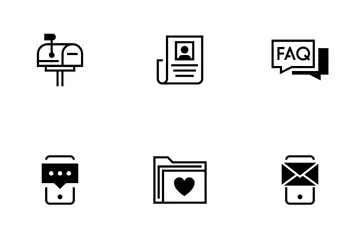 Contact Us Icon Pack