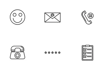 Contact Us Icon Pack