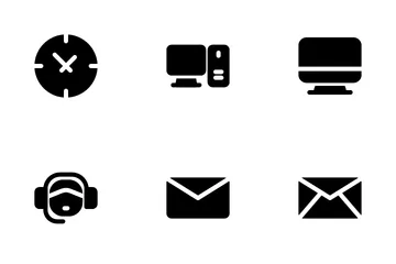 Contact Us Icon Pack