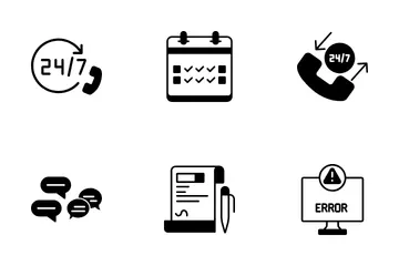 Contact Us Icon Pack