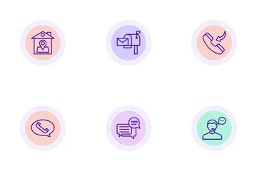 Contact Us Icon Pack