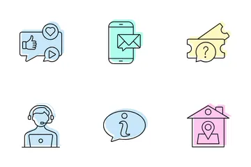 Contact Us Icon Pack