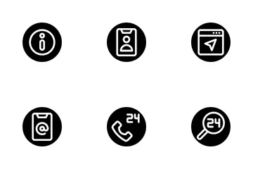 Contact Us Icon Pack