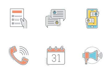 Contact Us Icon Pack