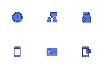 Contáctenos Paquete de Iconos