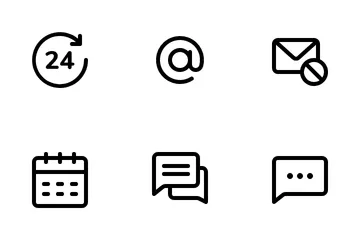 Contáctenos Paquete de Iconos