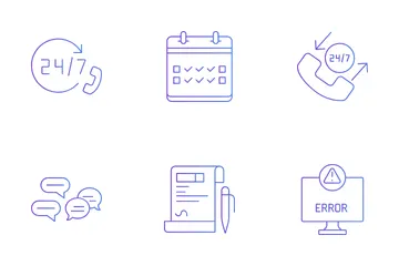 Contáctenos Paquete de Iconos
