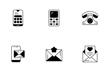 Contáctenos Paquete de Iconos