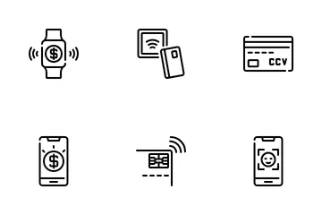 Contactless Pay Icon Pack