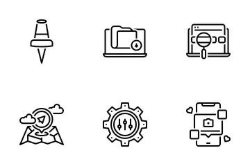 Contacto Paquete de Iconos