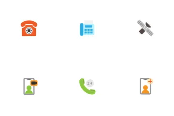 Contacto Comunicación Icon Pack