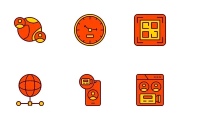 Contacts Communication Icon Pack