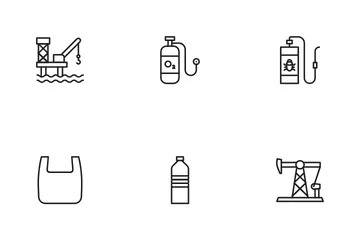 Contaminación Paquete de Iconos