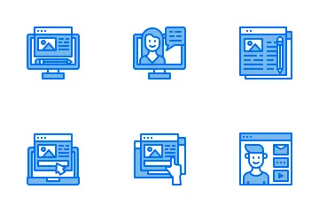 Contenido digital Paquete de Iconos