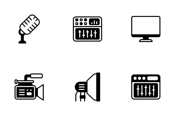 Content Creator Icon Pack