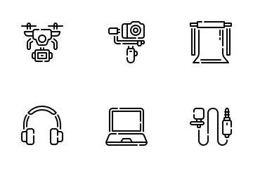 Content Creator Icon Pack