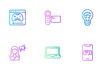 Content Creator Icon Pack