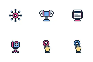 Content Creator Icon Pack