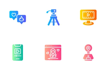 Content Creator Icon Pack