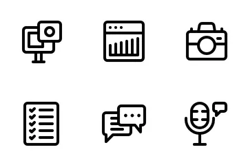 Content Creator Icon Pack