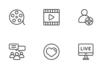 Content Creator Icon Pack