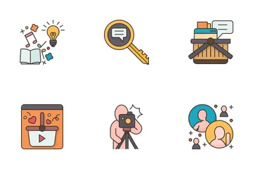 Content Creator Icon Pack