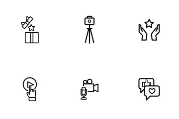 Content Creator Icon Pack