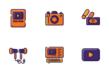 Content Creator Icon Pack