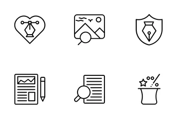 Content Design Production Icon Pack