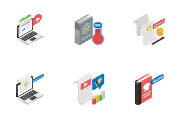Content Management And Blogging Icon Pack