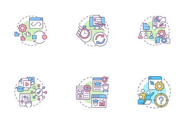 Content Management Icon Pack