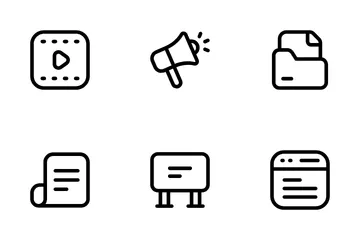 Content Marketing Icon Pack