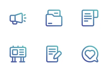 Content Marketing Icon Pack