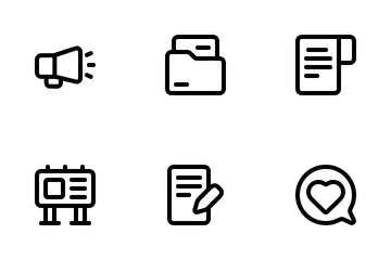 Content Marketing Icon Pack