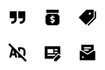 Content & Media Icon Pack