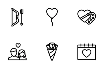 Contorno d'amore Icon Pack