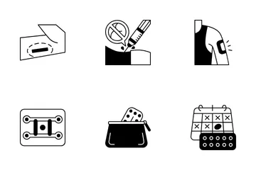 Contraceptive Methods Icon Pack