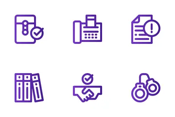 Contract And Legal Icon Pack