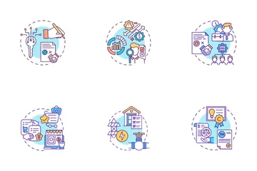Contract Management Icon Pack